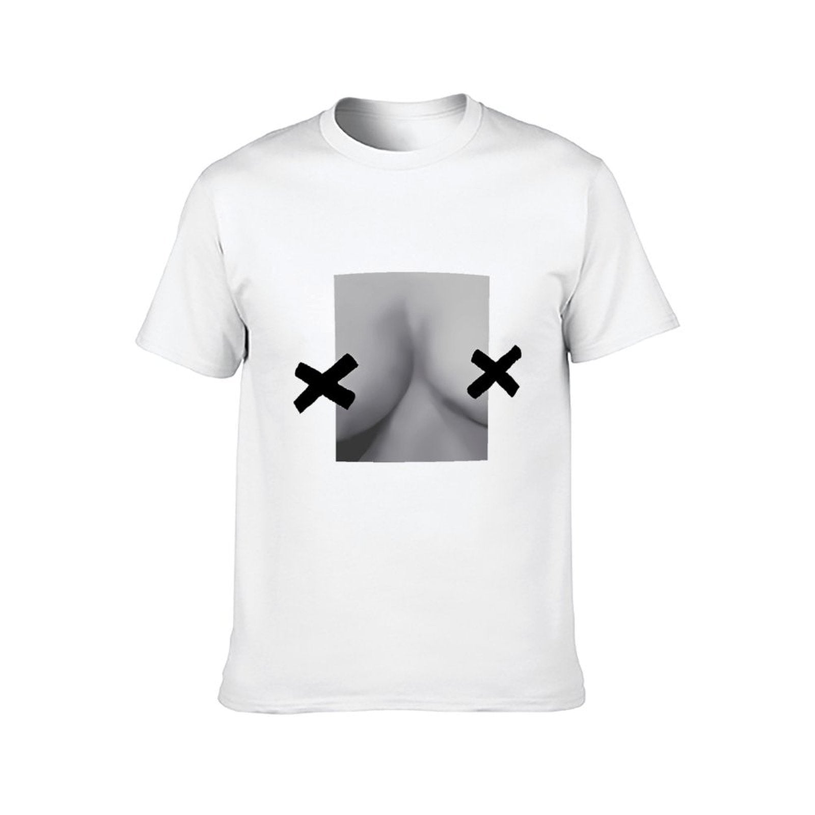 Inkmay Casual Cotton T-shirt Abstract Legs With Black Shadows Unisex T-shirtActiveStyle Print-Ready T-Shirt