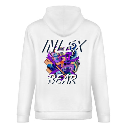 Inlex bear hooded pocket sweatshirt with back detailDailyFit DailyHoodie