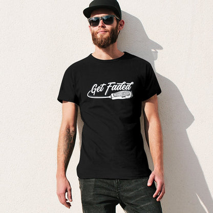 Inkmay Casual  Cotton T-shirt Get Faded Razor Blade Design Artwork Unisex T-shirtCotton Men¡¯s / Women¡¯s / Youth T-Shirt