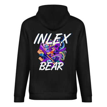 Inlex bear hooded pocket sweatshirt with back detailDailyFit DailyHoodie