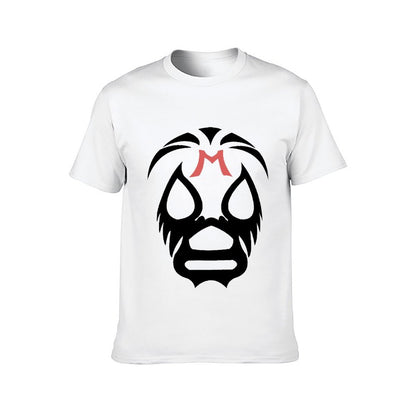 Inkmay Casual Cotton T-shirt Solid Coral Color Top Design Unisex T-shirtIndoor Retro T-Shirt