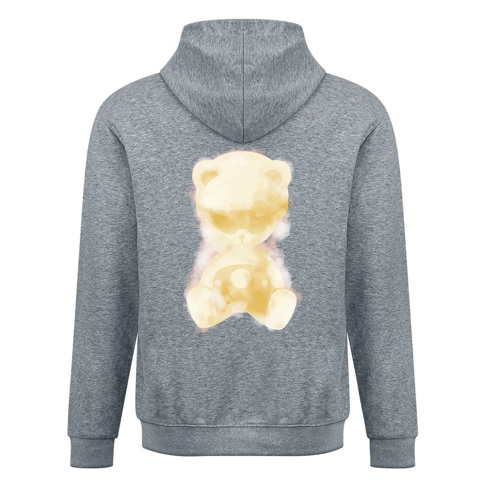 Inlex bear hooded pocket sweatshirt with back detailDouble-Stitched Soft-TouchHoodie