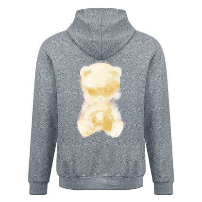 Inlex bear hooded pocket sweatshirt with back detailDouble-Stitched Soft-TouchHoodie
