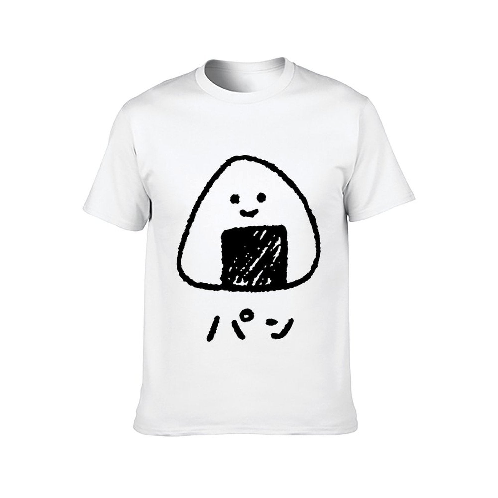 Inkmay Casual Cotton T-shirt Abstract Geometric Shapes In Black White Unisex T-shirtOriginal Soft-Touch T-Shirt