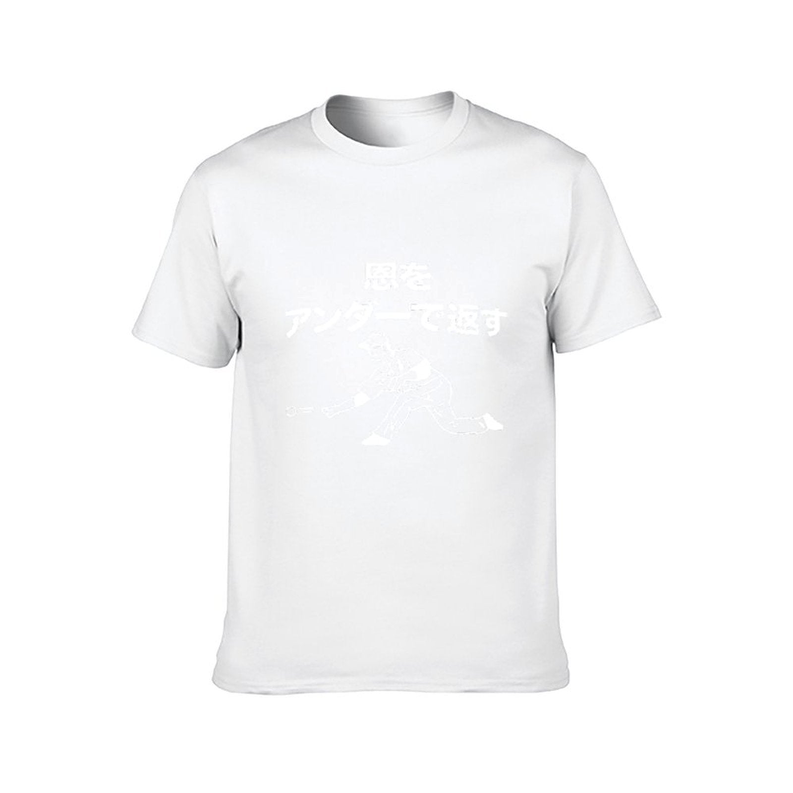 Inkmay Casual Cotton T-shirt Unisex T-shirtClassic Fit Logo-Ready T-Shirt