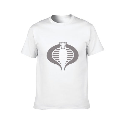 Inkmay Casual Cotton T-shirt Solid Gray Background With White Squares Unisex T-shirtReliable LifestyleLine T-Shirt