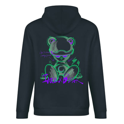 Inlex bear hooded pocket sweatshirt with back detailSoftTouch FundraisingHoodie