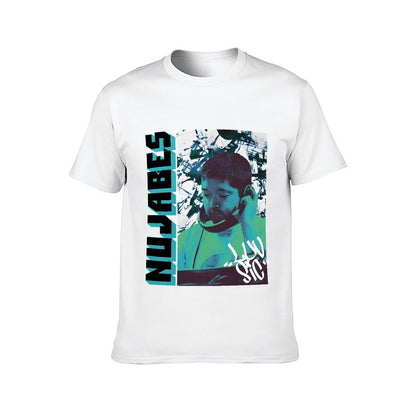 Inkmay Casual Cotton T-shirt Abstract Art With Bold Colors Unisex T-shirt