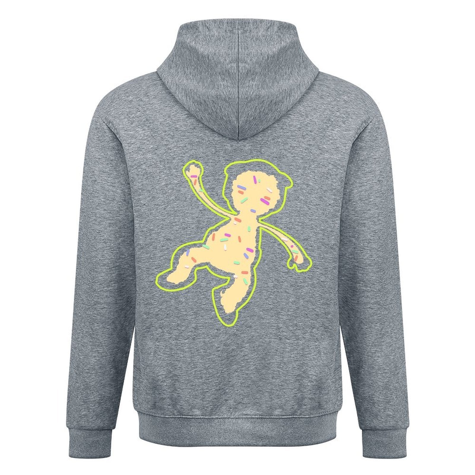Inlex bear hooded pocket sweatshirt with back detailNatural NeutralHoodie