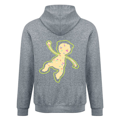 Inlex bear hooded pocket sweatshirt with back detailNatural NeutralHoodie