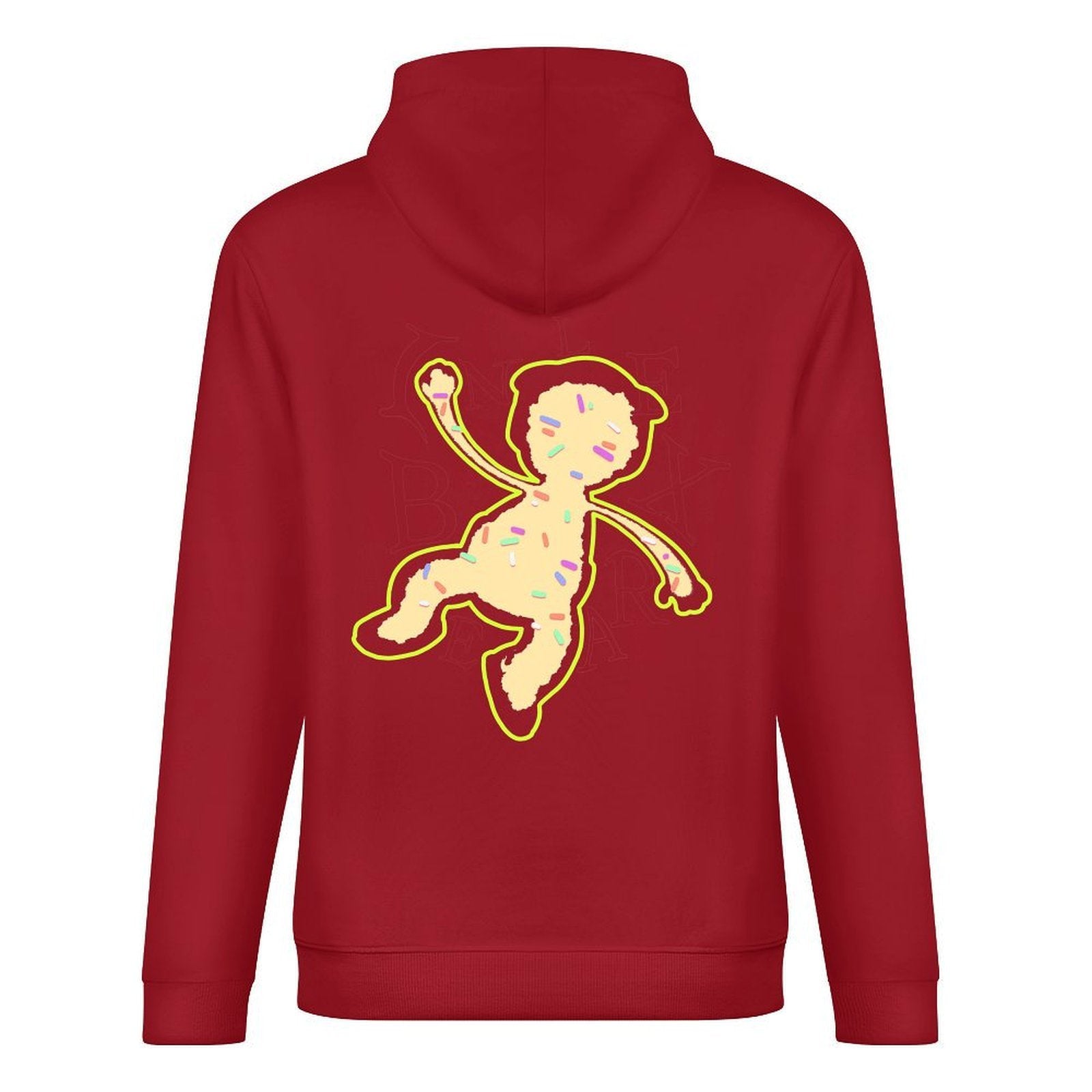 Inlex bear hooded pocket sweatshirt with back detailNatural NeutralHoodie