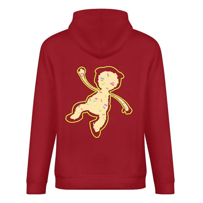 Inlex bear hooded pocket sweatshirt with back detailNatural NeutralHoodie