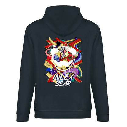 Inlex bear hooded pocket sweatshirt with back detailReliable Easy-CareHoodie