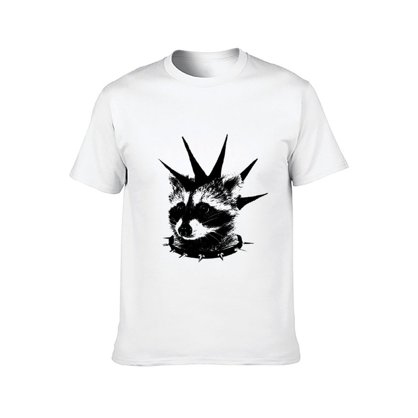 Inkmay Casual Cotton T-shirt Abstract Black And White Design Art Unisex T-shirtCityStyle Solid T-Shirt