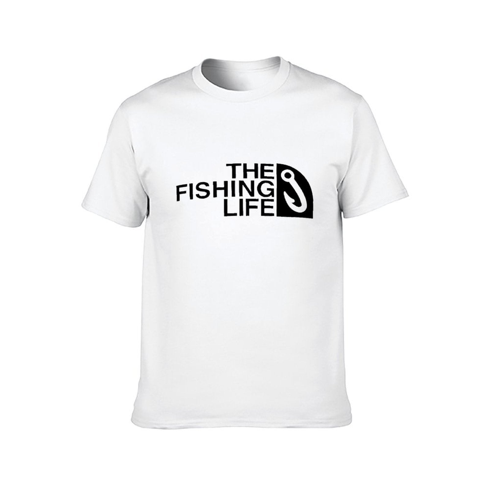 Inkmay Casual Cotton T-shirt Simple Black And White Design Unisex T-shirtSoftWear Outdoor T-Shirt