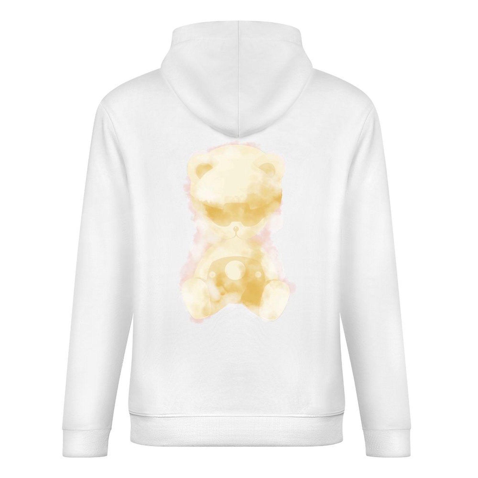 Inlex bear hooded pocket sweatshirt with back detailDouble-Stitched Soft-TouchHoodie