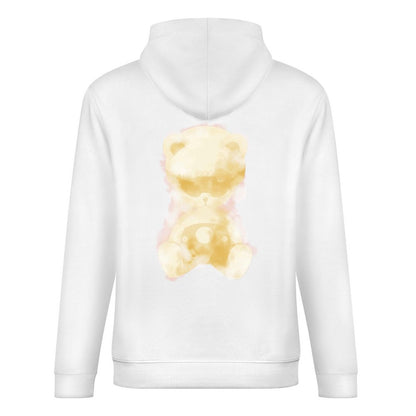 Inlex bear hooded pocket sweatshirt with back detailDouble-Stitched Soft-TouchHoodie