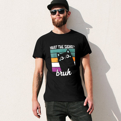 Inkmay Casual  Cotton T-shirt Abstract Geometric Shapes In Vibrant Colors Unisex T-shirtBatch-Printed Fresh T-Shirt