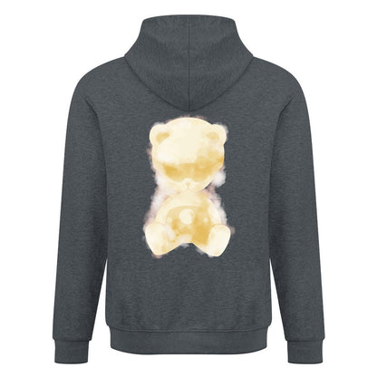 Inlex bear hooded pocket sweatshirt with back detailDouble-Stitched Soft-TouchHoodie