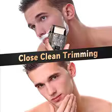 Ufree Close Shave Electric Foil Shavers for Men, 3-Speed Electric Razor, Bald Head Shavers, Face Shaving Beard Trimmer with LCD