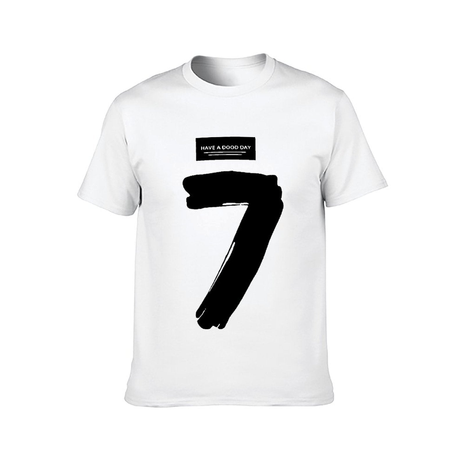 Inkmay Casual Cotton T-shirt Have A Dood Day Print Design Unisex T-shirtLifestyle Print-Ready T-Shirt
