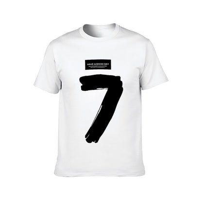 Inkmay Casual Cotton T-shirt Have A Dood Day Print Design Unisex T-shirtLifestyle Print-Ready T-Shirt