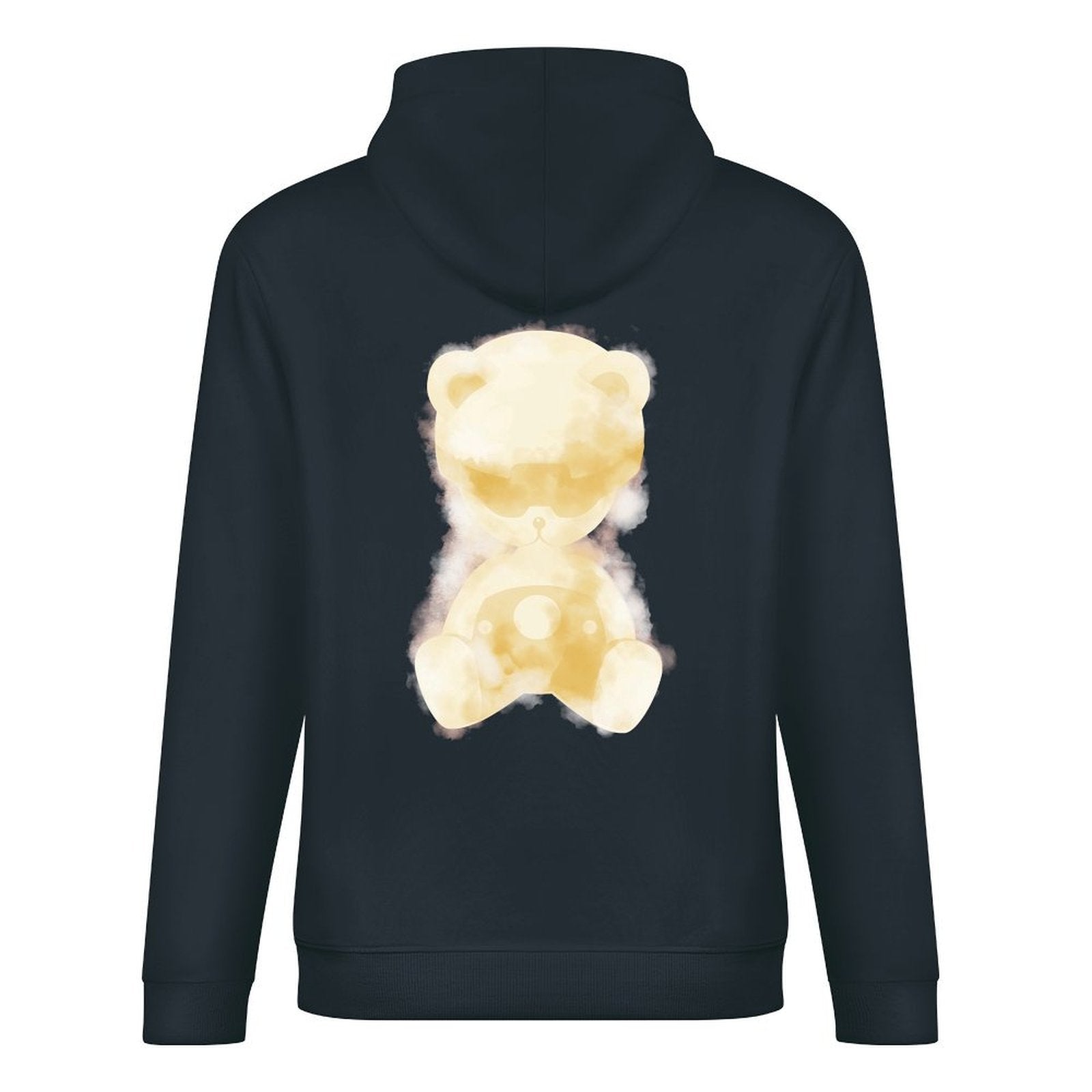 Inlex bear hooded pocket sweatshirt with back detailDouble-Stitched Soft-TouchHoodie