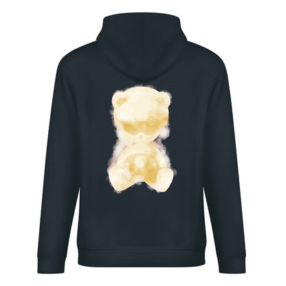 Inlex bear hooded pocket sweatshirt with back detailDouble-Stitched Soft-TouchHoodie