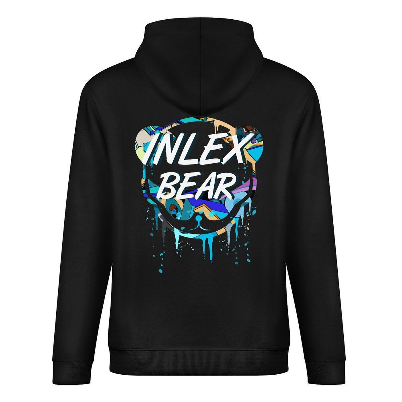 Inlex bear hooded pocket sweatshirt with back detailPremiumSeries SimpleFitHoodie