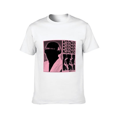 Inkmay Casual Cotton T-shirt Abstract Art With Geometric Shapes Unisex T-shirtSleek ClassicSeries T-Shirt