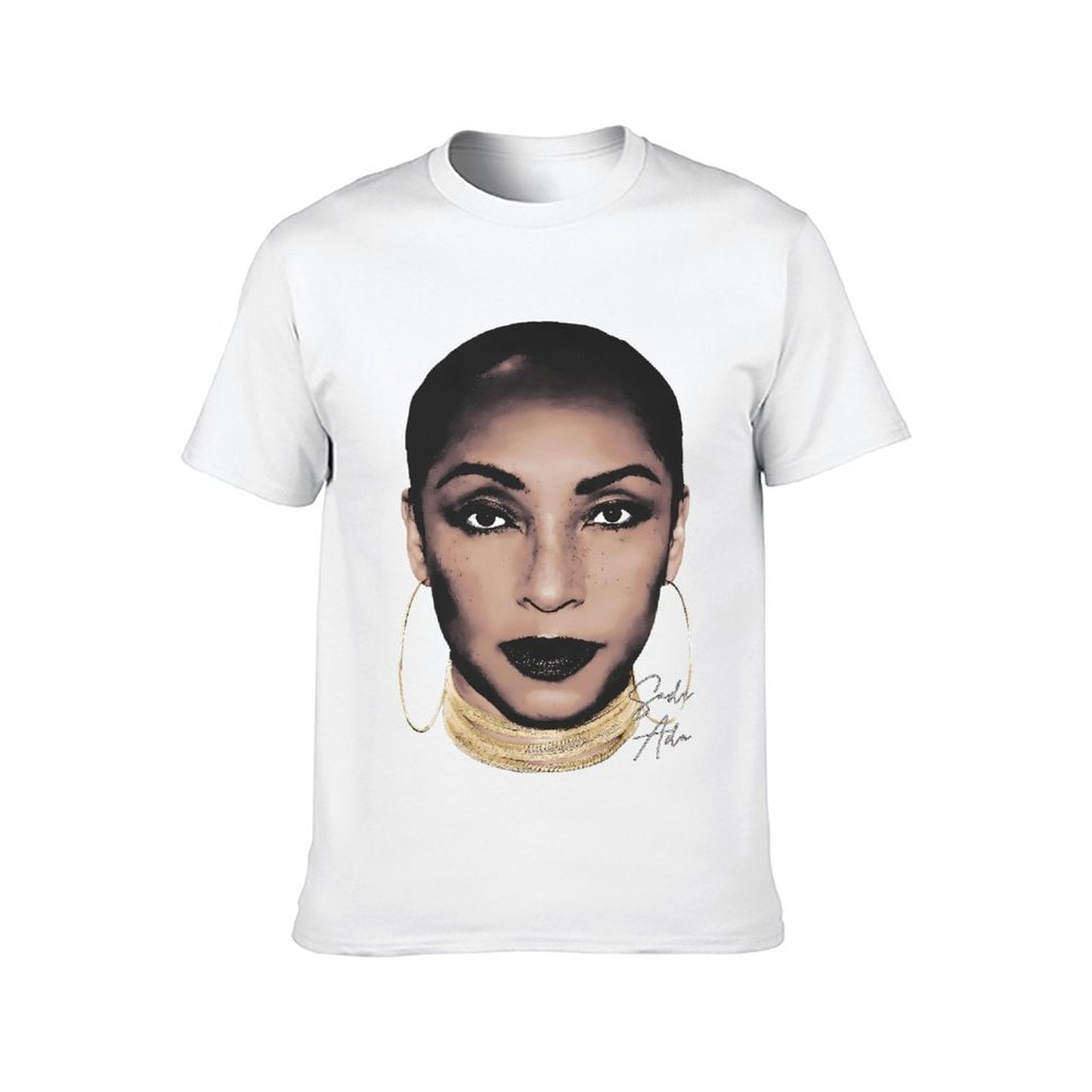 Inkmay Casual Cotton T-shirt Stylish Woman With Bold Makeup Design Unisex T-shirtSoftFeel LooseFit T-Shirt