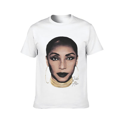 Inkmay Casual Cotton T-shirt Stylish Woman With Bold Makeup Design Unisex T-shirtSoftFeel LooseFit T-Shirt