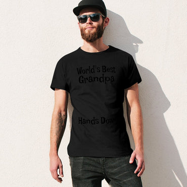 Inkmay Casual  Cotton T-shirt Black And White Horizontal Stripes Pattern Unisex T-shirtDesign-Your-Own Eco / Sustainable T-Shirt