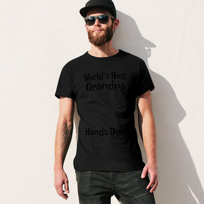 Inkmay Casual  Cotton T-shirt Black And White Horizontal Stripes Pattern Unisex T-shirtDesign-Your-Own Eco / Sustainable T-Shirt
