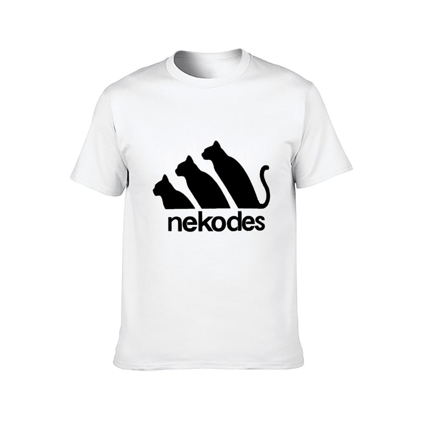 Inkmay Casual Cotton T-shirt Black Background With No Pattern Prints Unisex T-shirtEverydayFit StreetLine T-Shirt