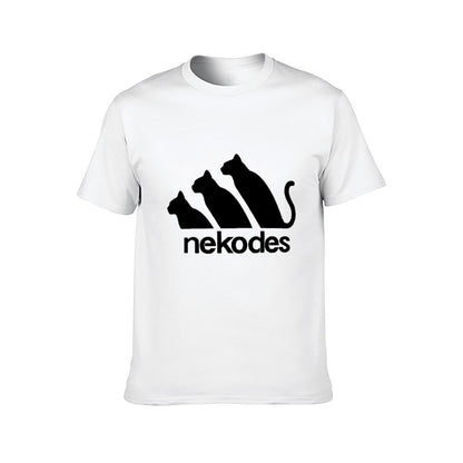 Inkmay Casual Cotton T-shirt Black Background With No Pattern Prints Unisex T-shirtEverydayFit StreetLine T-Shirt