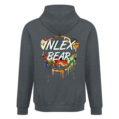 Inlex bear hooded pocket sweatshirt with back detailEasyStyle CasualHoodie