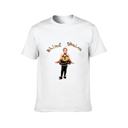 Inkmay Casual Cotton T-shirt Blind Melon Costume With Black Yellow Unisex T-shirtActiveWear Smooth Feel T-Shirt