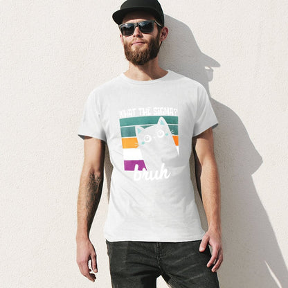 Inkmay Casual  Cotton T-shirt Abstract Geometric Shapes In Vibrant Colors Unisex T-shirtBatch-Printed Fresh T-Shirt