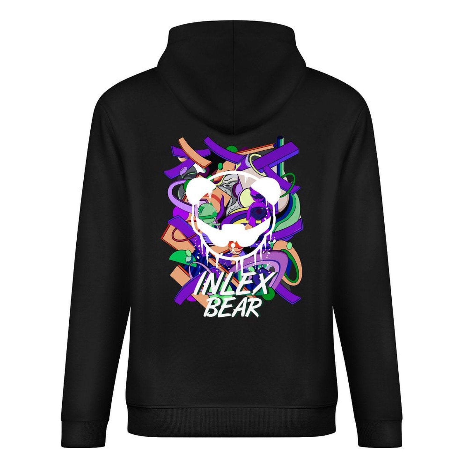 Inlex bear hooded pocket sweatshirt with back detailPerformance YearRoundHoodie
