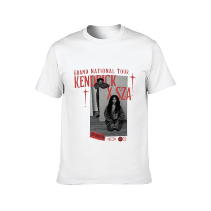 Inkmay Casual Cotton T-shirt Drick X Sza Collaboration Poster Art Unisex T-shirt