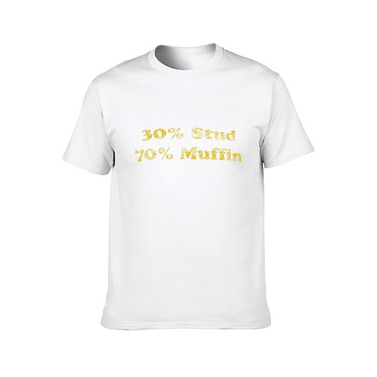 Inkmay Casual Cotton T-shirt Solid Yellow Background No Pattern Prints Unisex T-shirtRelaxed Fit Softstyle T-Shirt