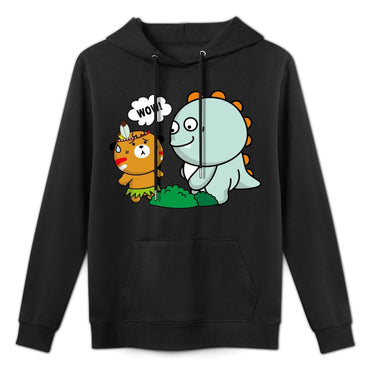 Eco / Sustainable Lightweight Front Graphic Hoodies