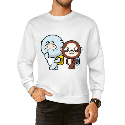 Front Patterned Long Sleeve TopChill Refined