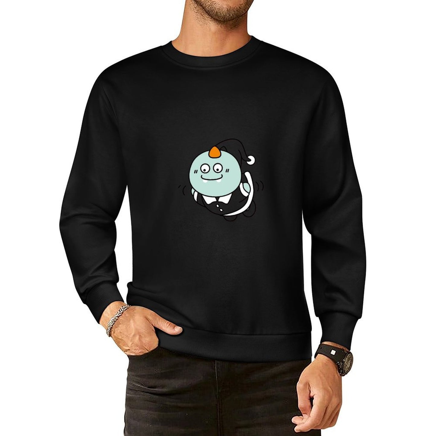 Front Patterned Long Sleeve TopWeekend Recycled