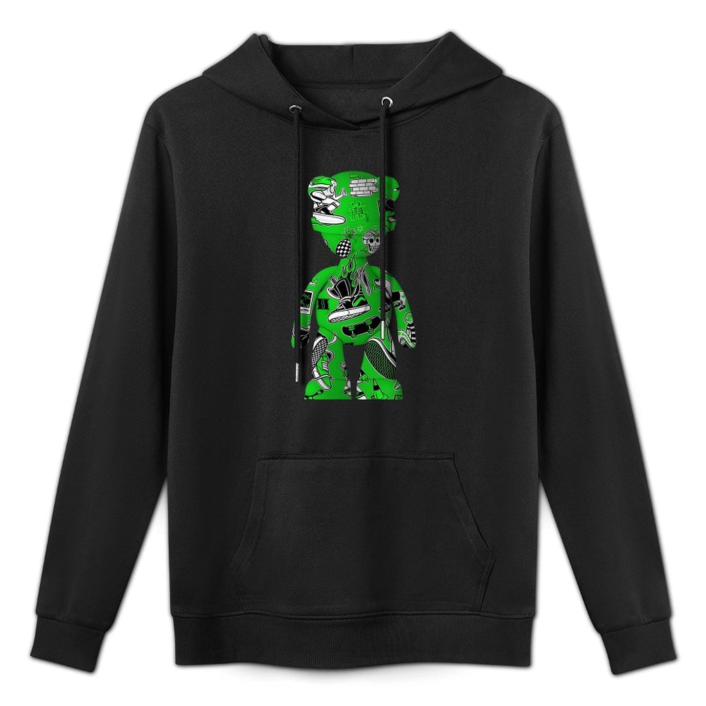 IPIB 250g Hooded Pocket Sweatshirt Front GraphicMen's Hooded  Sweatshirt6000118-5