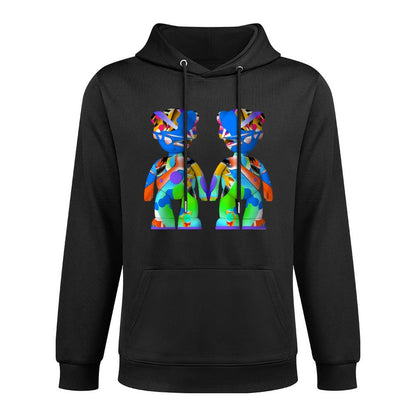 IPIB 250g Hooded Pocket Sweatshirt Front GraphicMen's Hooded  Sweatshirt6000146-4