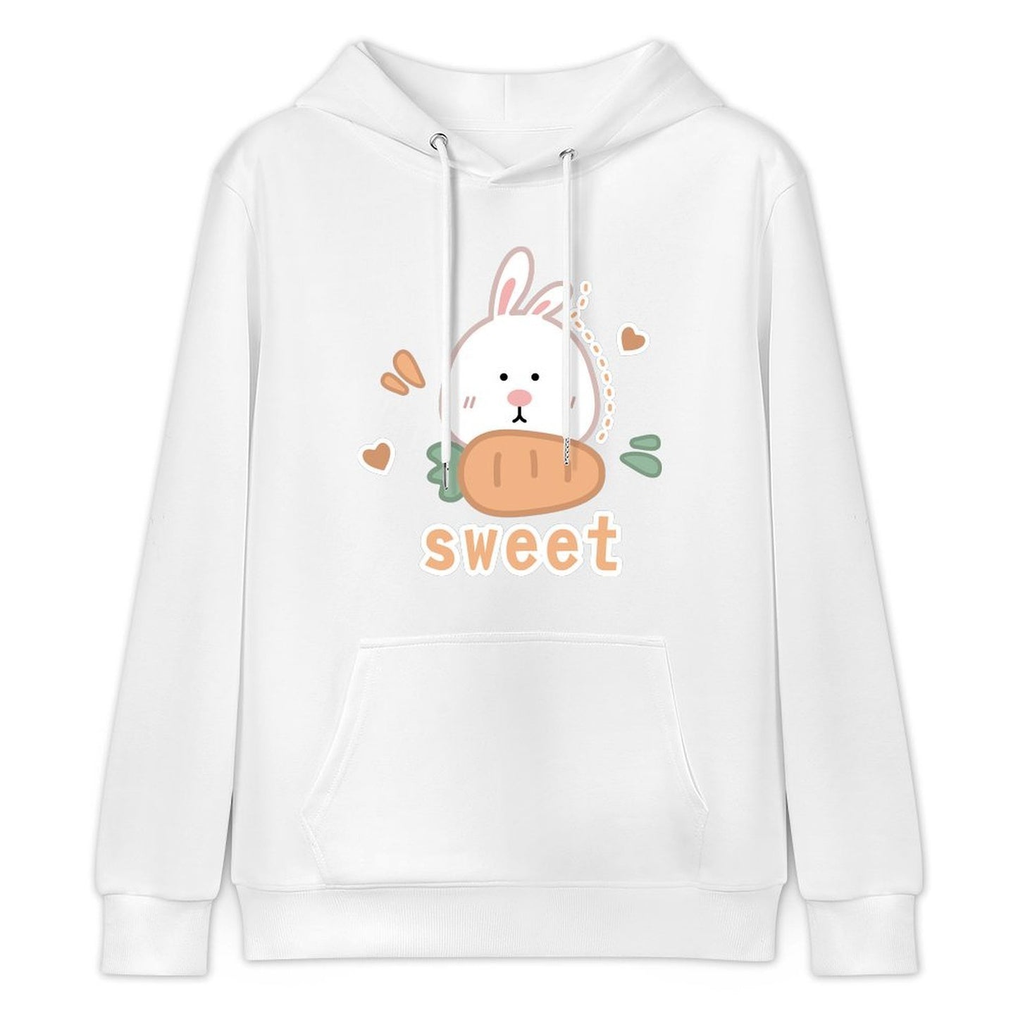 Tear-Resistant Cotton Front Graphic Hoodies