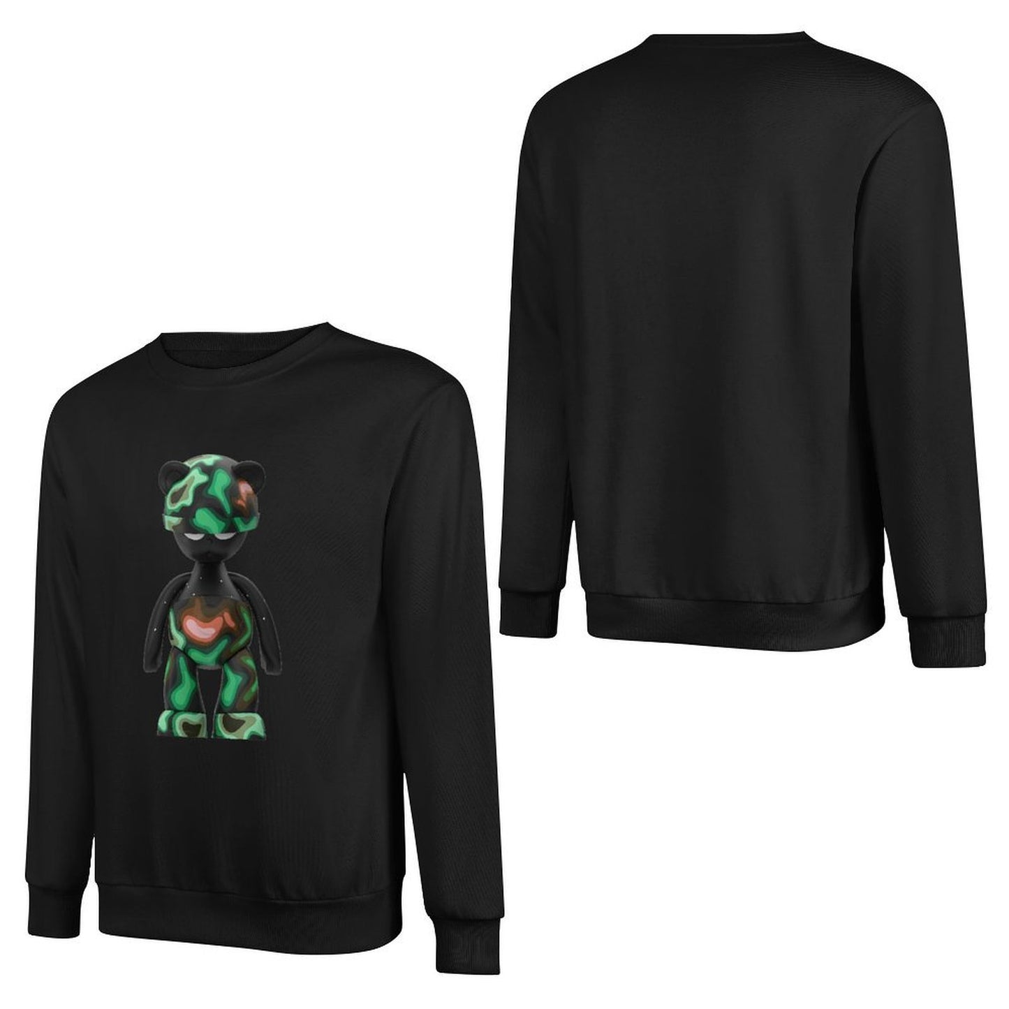 IPIB 250g Crew Neck Long Sleeve Sweatshirt Front GraphicCrew Neck Long Sleeve Sweatshirt6000072-4