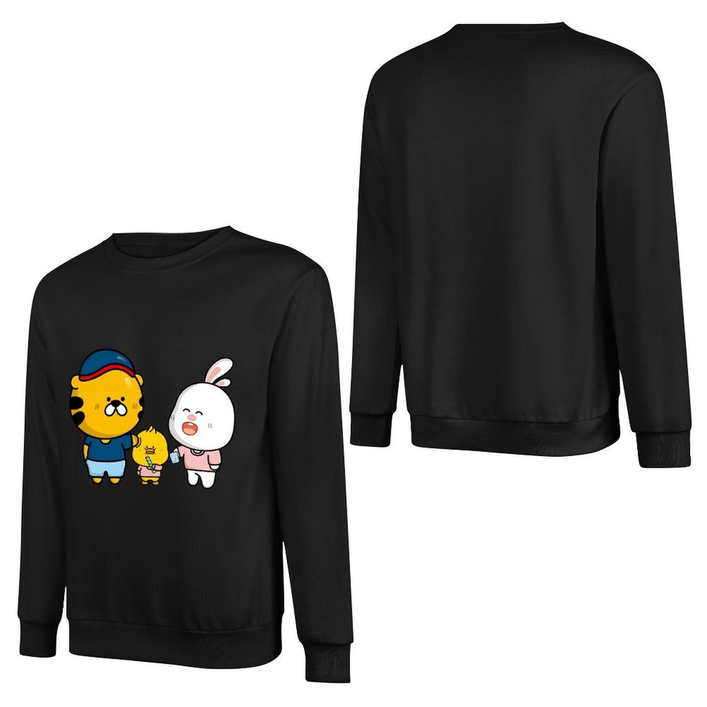 IPBR 250g Crew Neck Long Sleeve Sweatshirt Front GraphicCrew Neck Long Sleeve Sweatshirt4001158